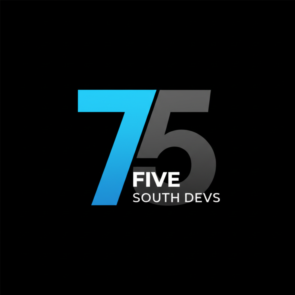 75 south devs logo